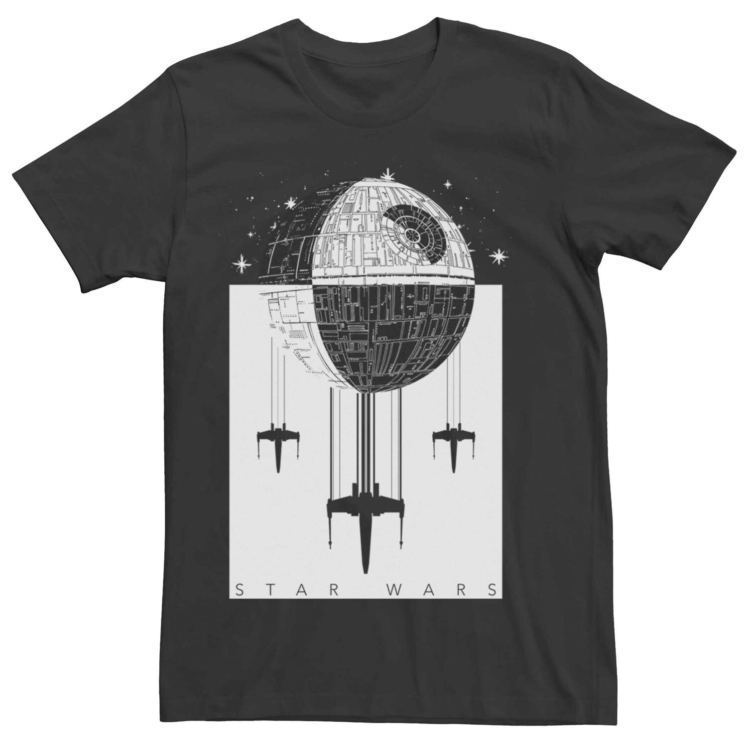 Мужская футболка с декорированным плакатом «Звезда Смерти» «Звездные войны» Licensed Character
Мужская футболка с декорированным плакатом «Звезда Смерти» «Звездные войны» Licensed Character