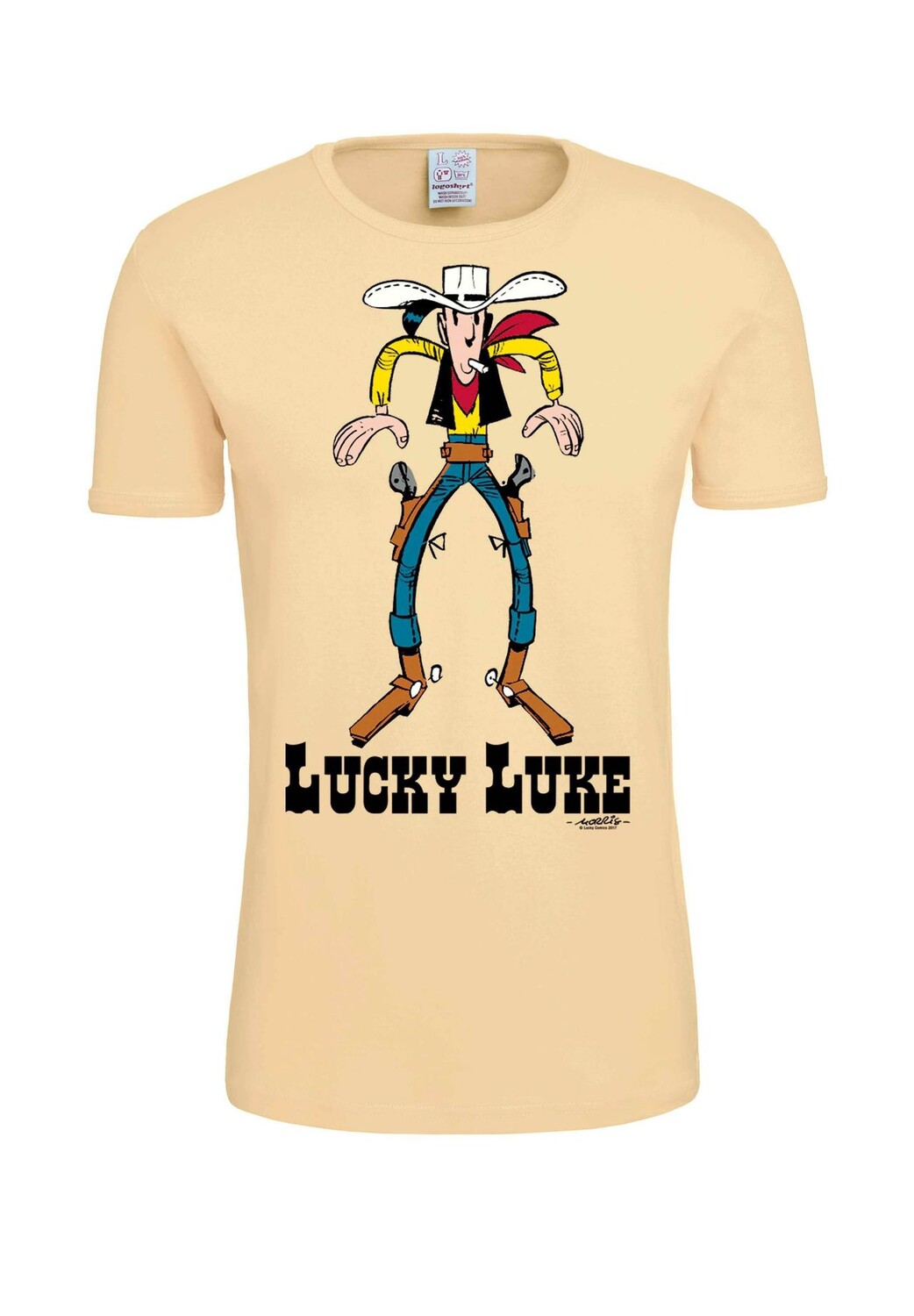 Футболка приталенного кроя Lucky Luke - Showdown LOGOSHIRT, цвет Ochre Sand
Футболка приталенного кроя Lucky Luke - Showdown LOGOSHIRT, цвет Ochre Sand