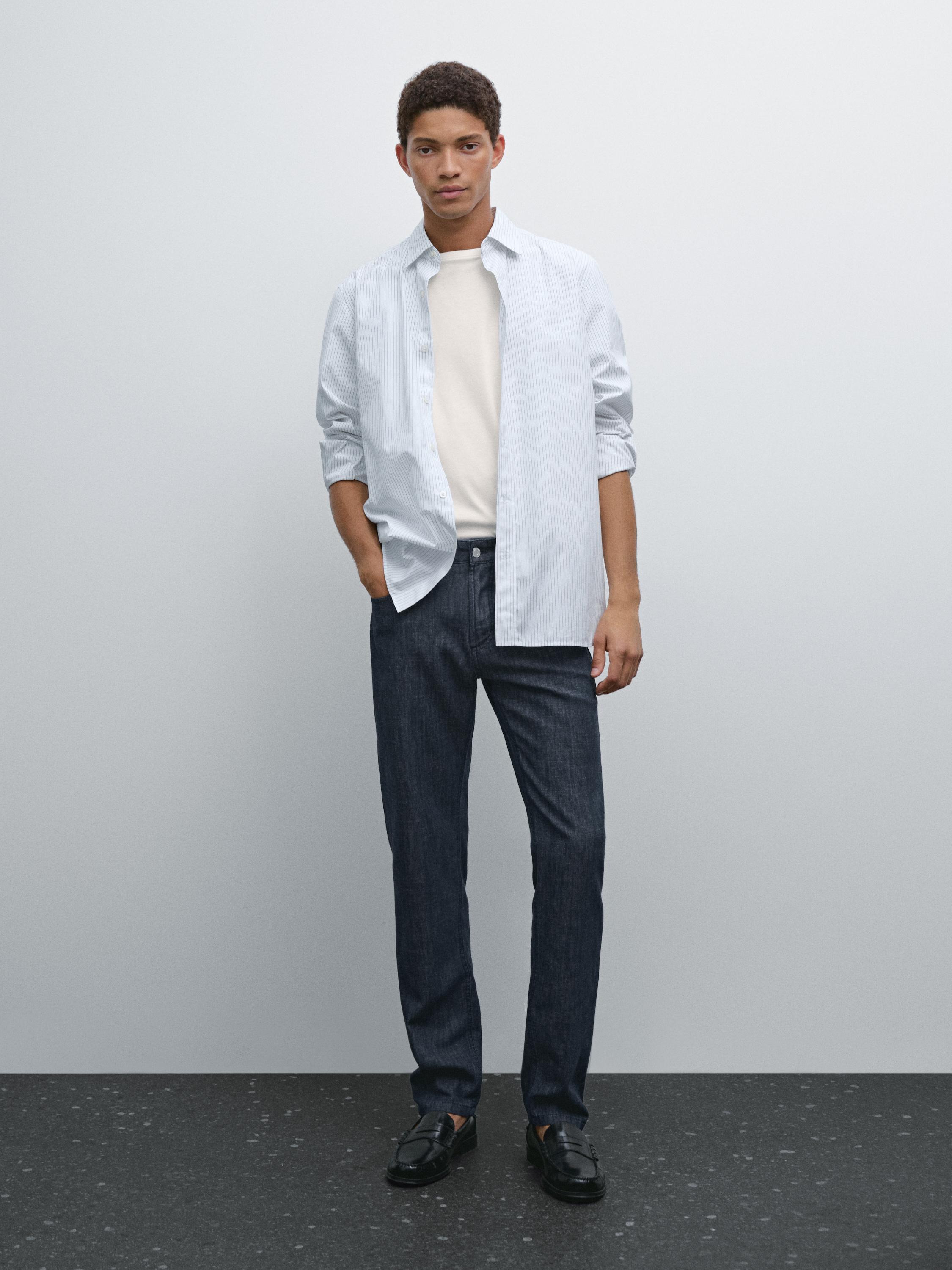 Легкие зауженные джинсы Massimo Dutti, индиго
Легкие зауженные джинсы Massimo Dutti, индиго