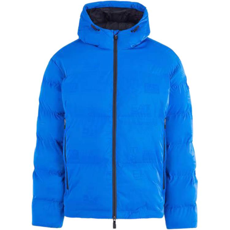 Пуховик с принтом логотипа EMPORIO ARMANI, королевский синий
Пуховик с принтом логотипа EMPORIO ARMANI, королевский синий