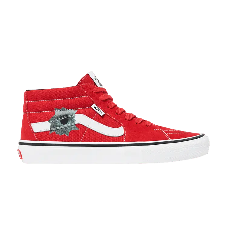Кроссовки Supreme x Nate Lowman x Skate Grosso Mid 'Red', красный
Кроссовки Supreme x Nate Lowman x Skate Grosso Mid 'Red', красный