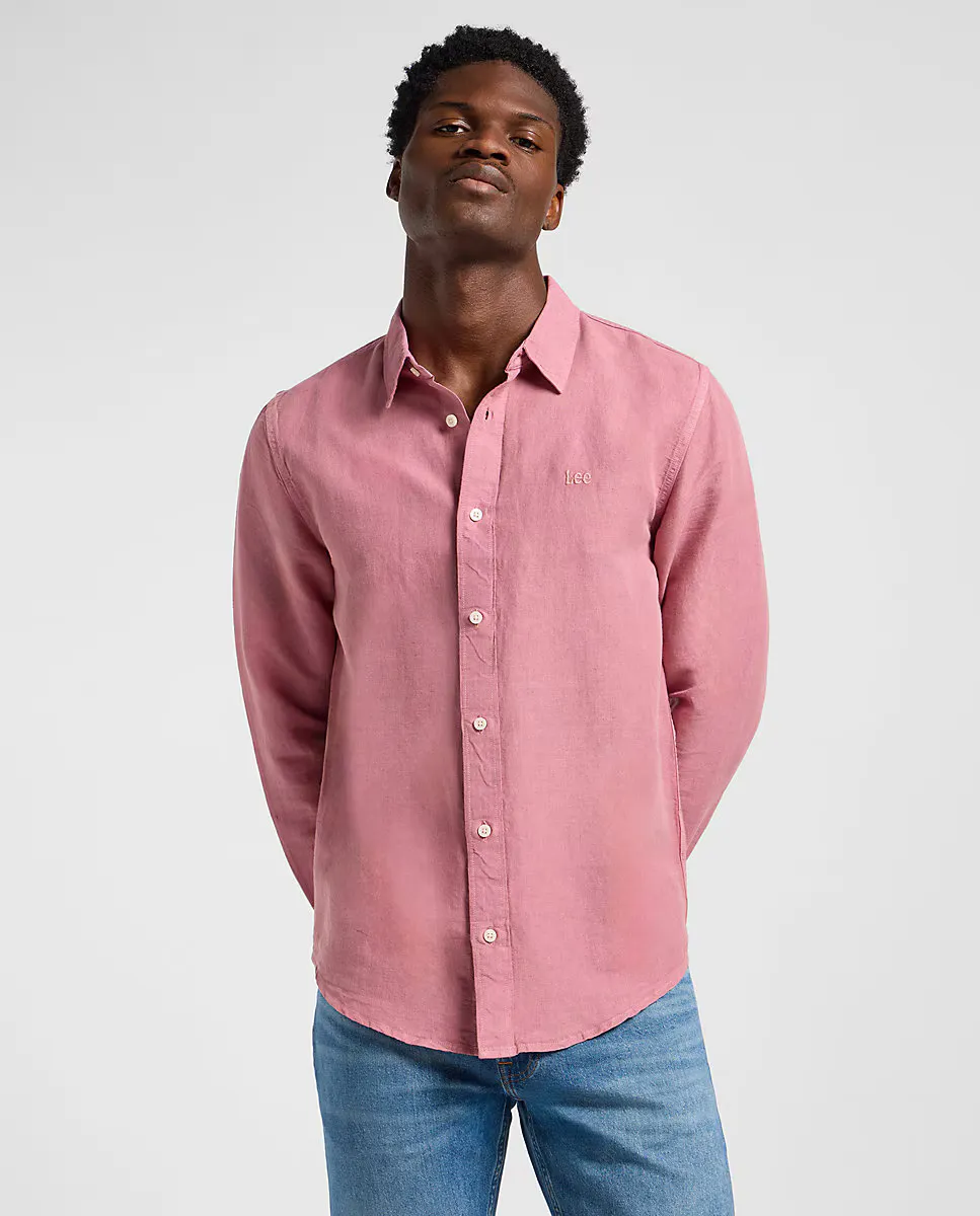 Мужская рубашка с длинным рукавом Lee, розовый
Мужская рубашка с длинным рукавом Lee, розовый