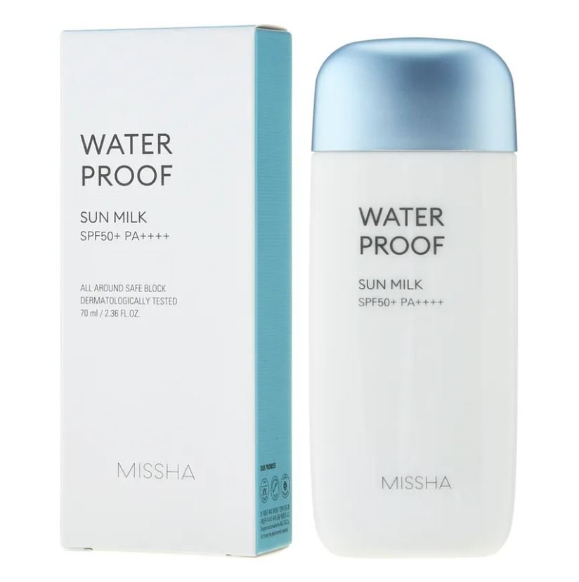 Missha - All Around Safe Block WaterProof Sun Milk SPF50+/PA++++ - Водостойкое солнцезащитное молочко - 70 мл
Missha - All Around Safe Block WaterProof Sun Milk SPF50+/PA++++ - Водостойкое солнцезащитное молочко - 70 мл