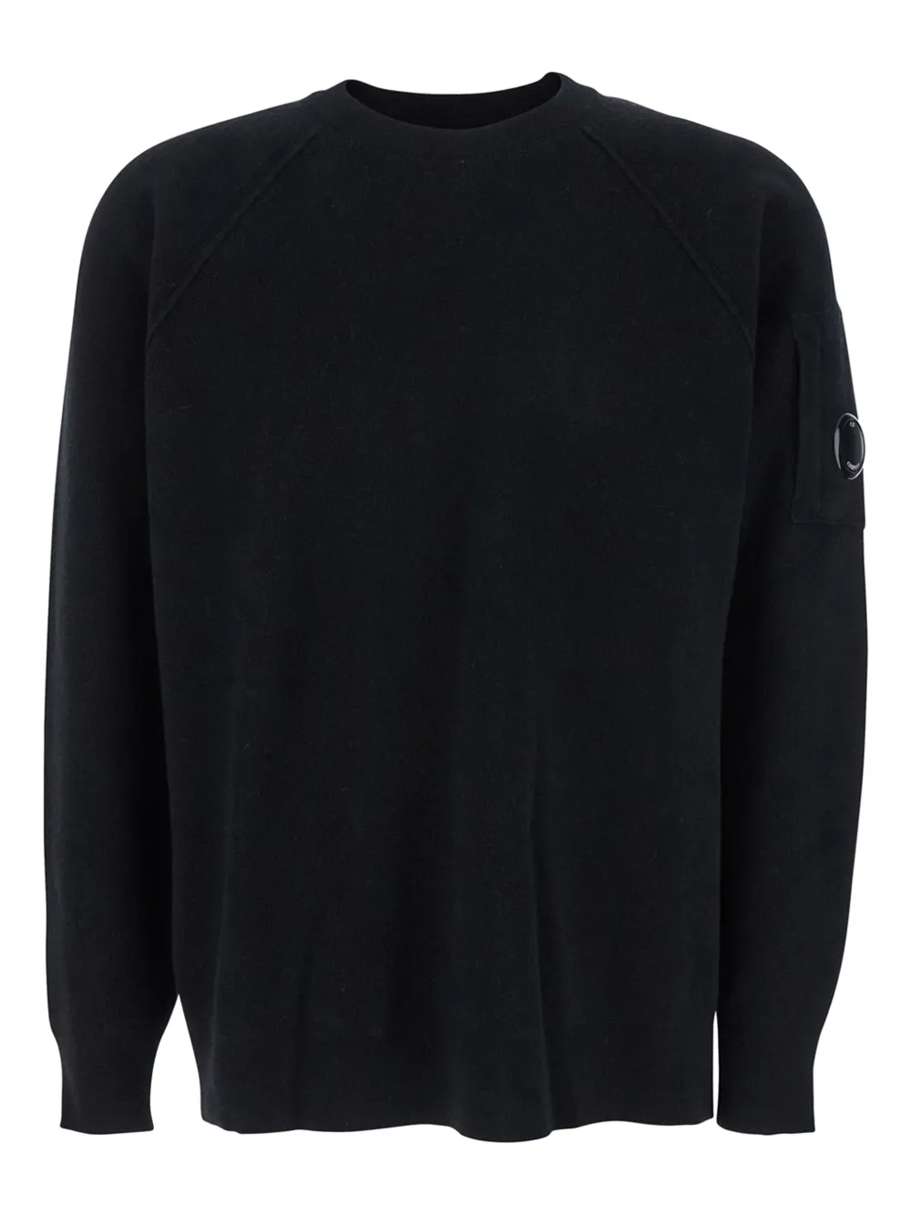 Свитер с рукавами реглан и карманами для линз C.P. Company, черный
Свитер с рукавами реглан и карманами для линз C.P. Company, черный