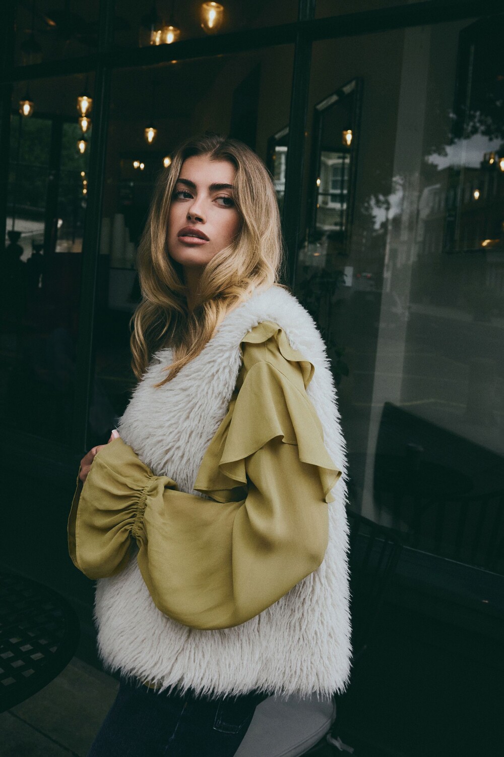 Жилет из искусственного меха Next, экрю
Жилет из искусственного меха Next, экрю