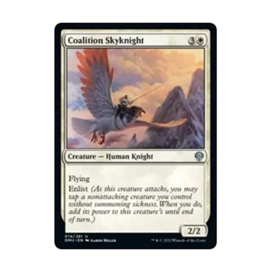 CCG Коалиция Небесный рыцарь (U), MTG - Dominaria United
CCG Коалиция Небесный рыцарь (U), MTG - Dominaria United