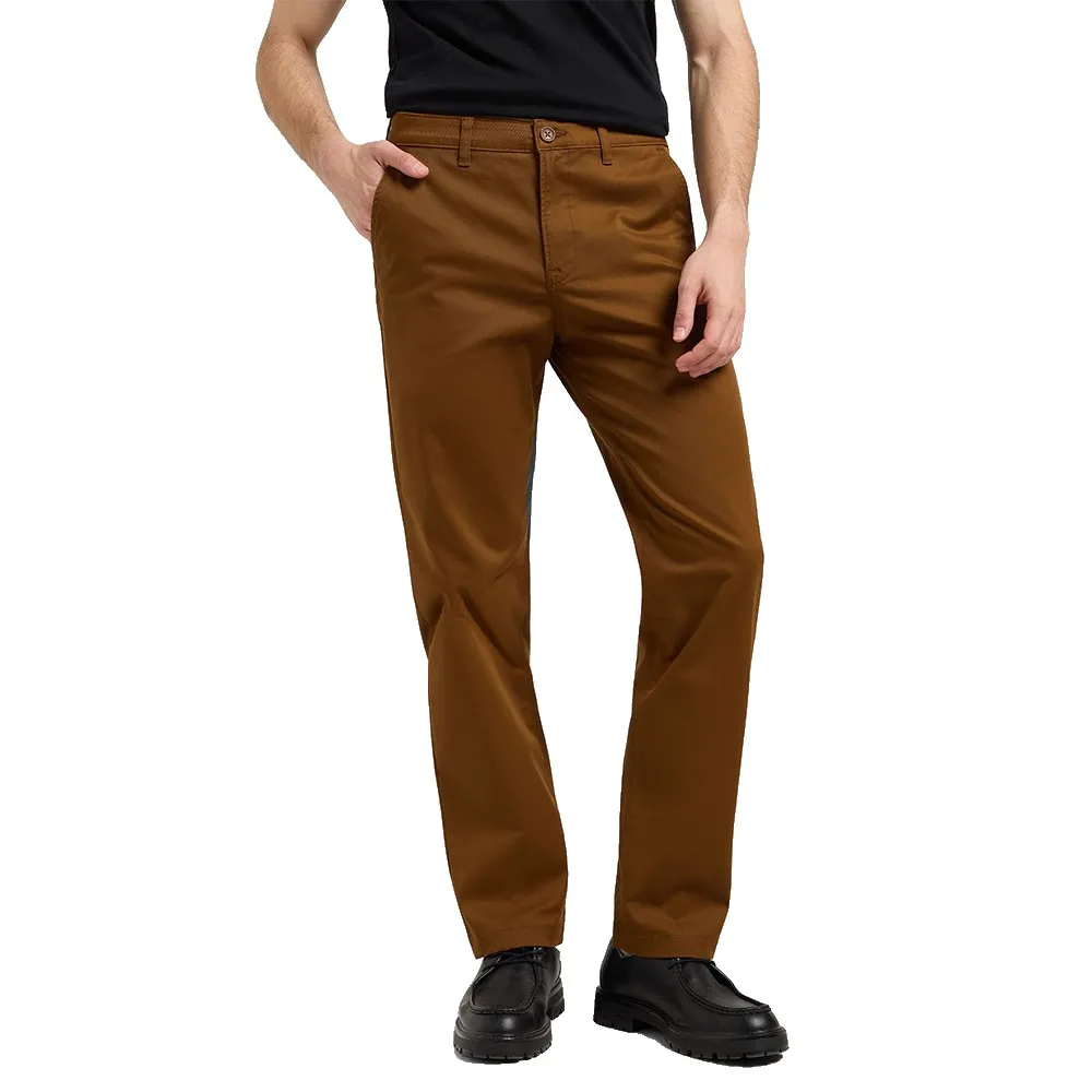 Брюки чинос Lee 112370608 Regular Fit, коричневый
Брюки чинос Lee 112370608 Regular Fit, коричневый