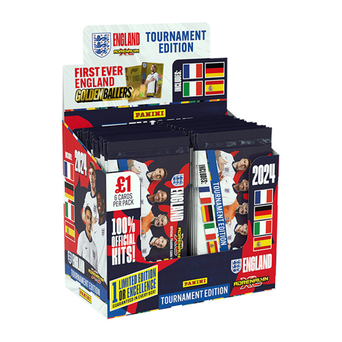 Карточная игра England Adrenalyn Xl 2024 Official Tournament Edition Trading Cards – Box Of 50 Packs 
Карточная игра England Adrenalyn Xl 2024 Official Tournament Edition Trading Cards – Box Of 50 Packs