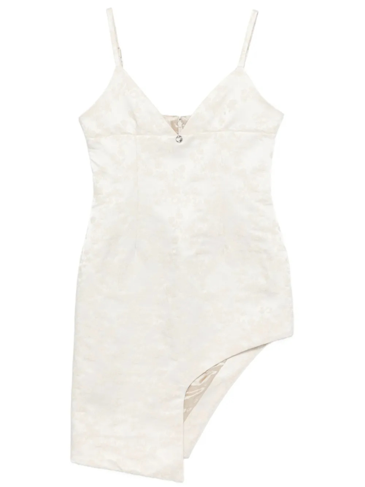 Асимметричное мини-платье с цветочным жаккардом Coperni, нейтральный
Асимметричное мини-платье с цветочным жаккардом Coperni, нейтральный