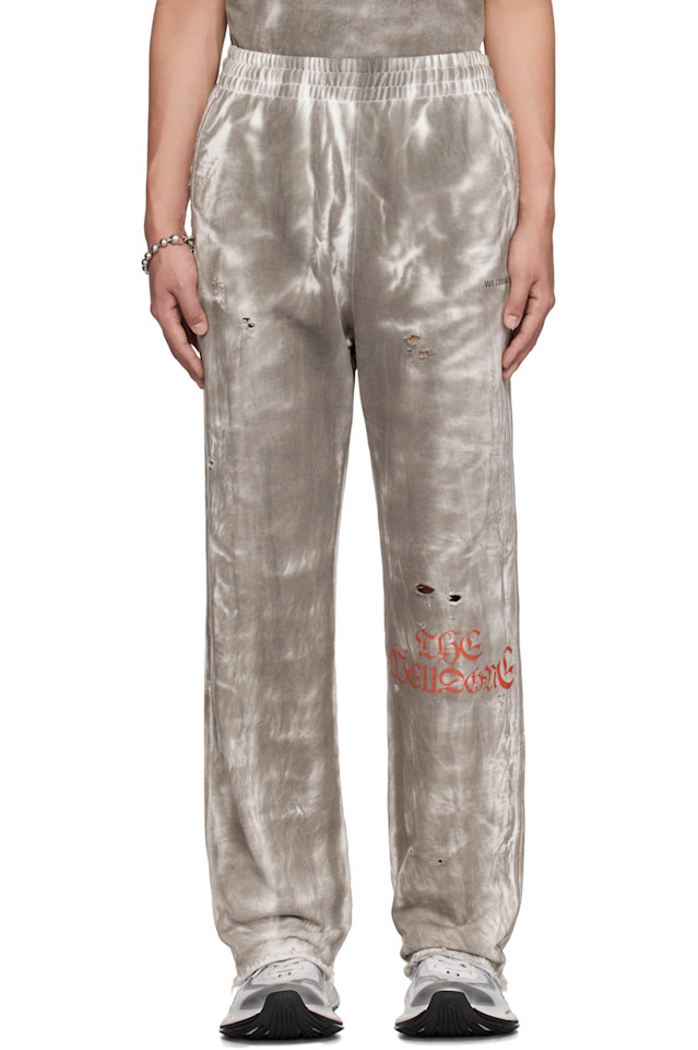 Грязные спортивные штаны We11Done, черный
Грязные спортивные штаны We11Done, черный