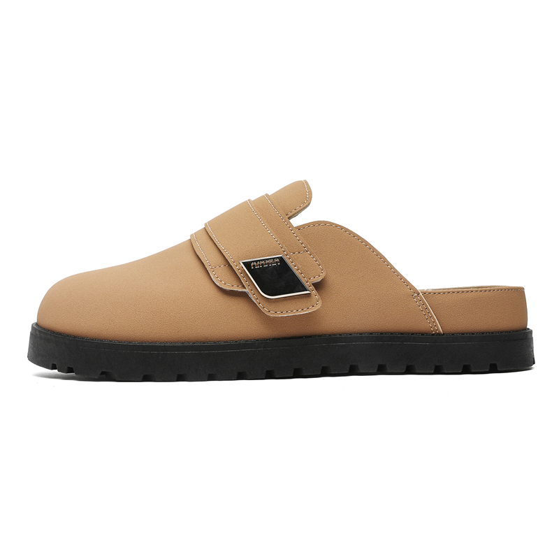 HUANAI Закрытые тапочки мужские коричневые, цвет Brown
HUANAI Закрытые тапочки мужские коричневые, цвет Brown