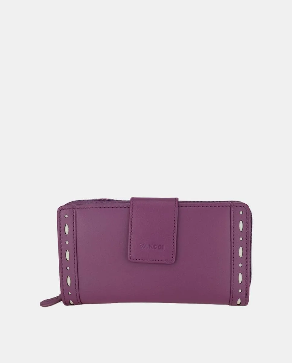 Большой женский кошелек YANCCI из зеленой кожи с украшением по бокам Yancci
Большой женский кошелек YANCCI из зеленой кожи с украшением по бокам Yancci