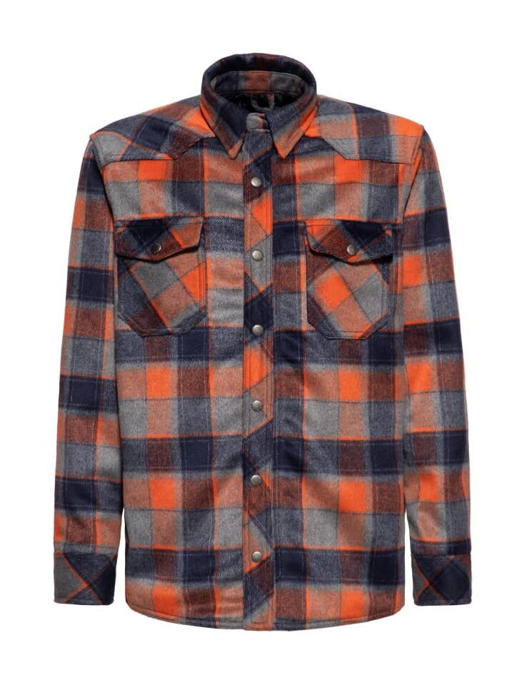 Рубашка King Kerosin Winterhemd, оранжевый
Рубашка King Kerosin Winterhemd, оранжевый