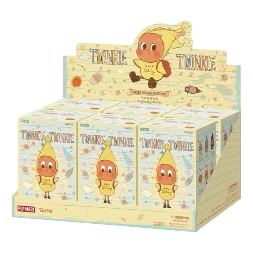 Мягкий кулон Pop Mart Twinkle Twinkle Sweet Dreams Forecast в запечатанной упаковке (6 коробочек-сюрпризов)
Мягкий кулон Pop Mart Twinkle Twinkle Sweet Dreams Forecast в запечатанной упаковке (6 коробочек-сюрпризов)