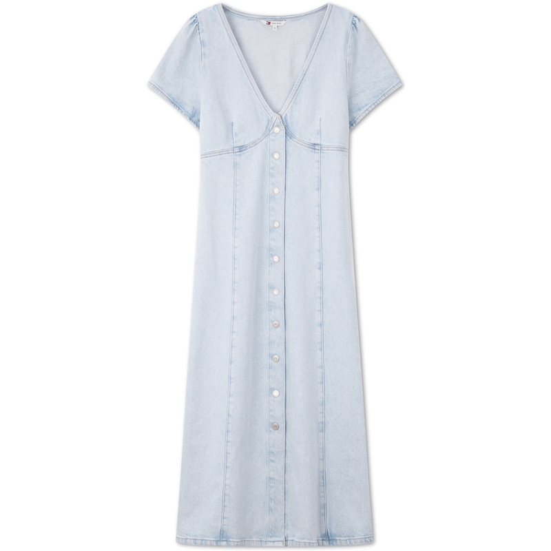 Tommy Hilfiger Женское платье с коротким рукавом светло-джинсовый синий
Tommy Hilfiger Женское платье с коротким рукавом светло-джинсовый синий