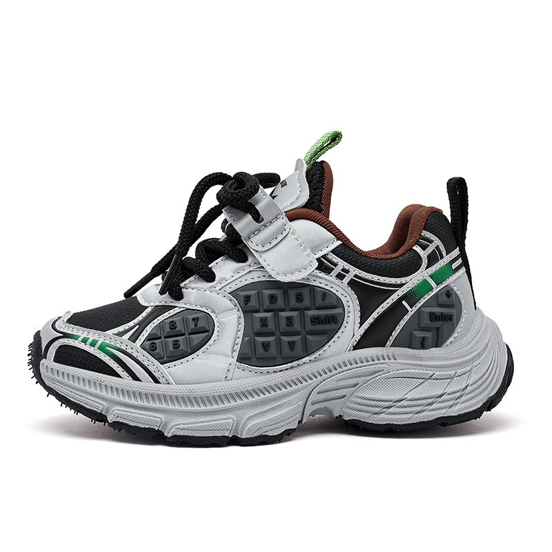 Нескользящие дышащие низкие детские кроссовки для бега HOBIBEAR, серый/синий
Нескользящие дышащие низкие детские кроссовки для бега HOBIBEAR, серый/синий