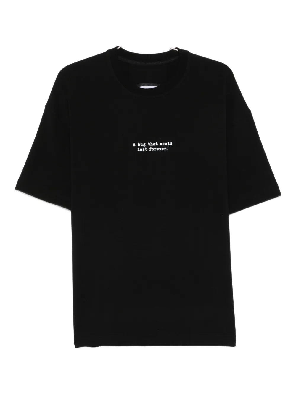 Футболка с вышитым текстом HAMZA, черный
Футболка с вышитым текстом HAMZA, черный