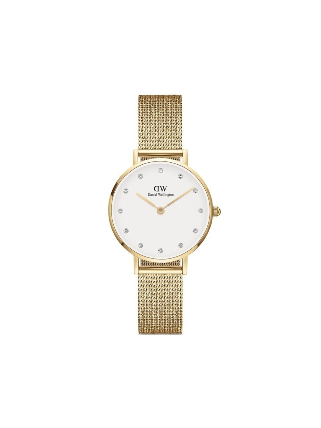 Наручные часы Petite Pressed Evergold 28 мм Daniel Wellington, белый 
Наручные часы Petite Pressed Evergold 28 мм Daniel Wellington, белый