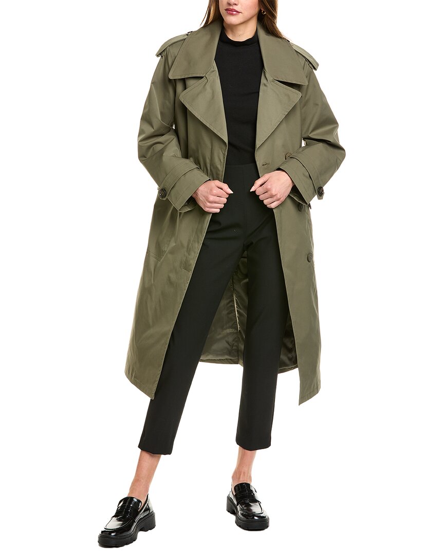 Пальто тренч Sam Edelman, зеленый
Пальто тренч Sam Edelman, зеленый