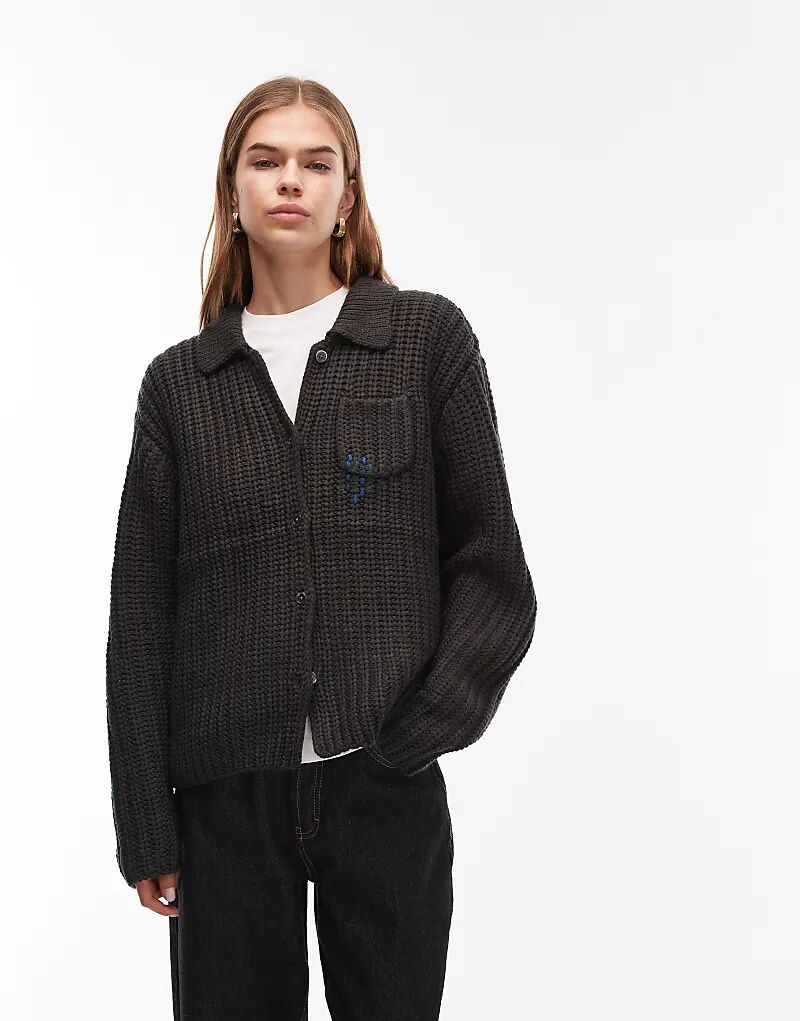 Вязаная куртка Obey Julian черного цвета
Вязаная куртка Obey Julian черного цвета