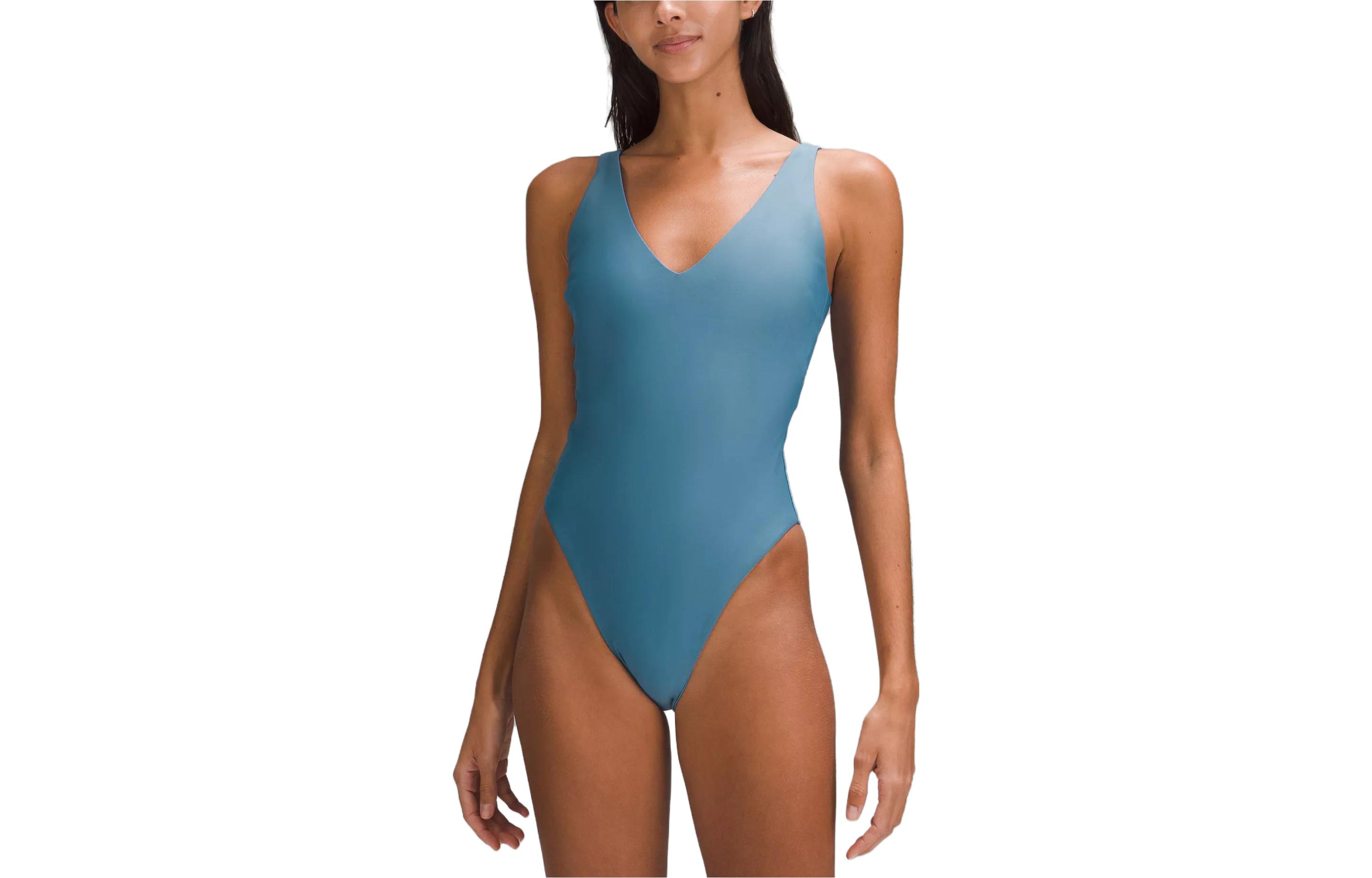 Купальник-монокини женский синий Lululemon
Купальник-монокини женский синий Lululemon