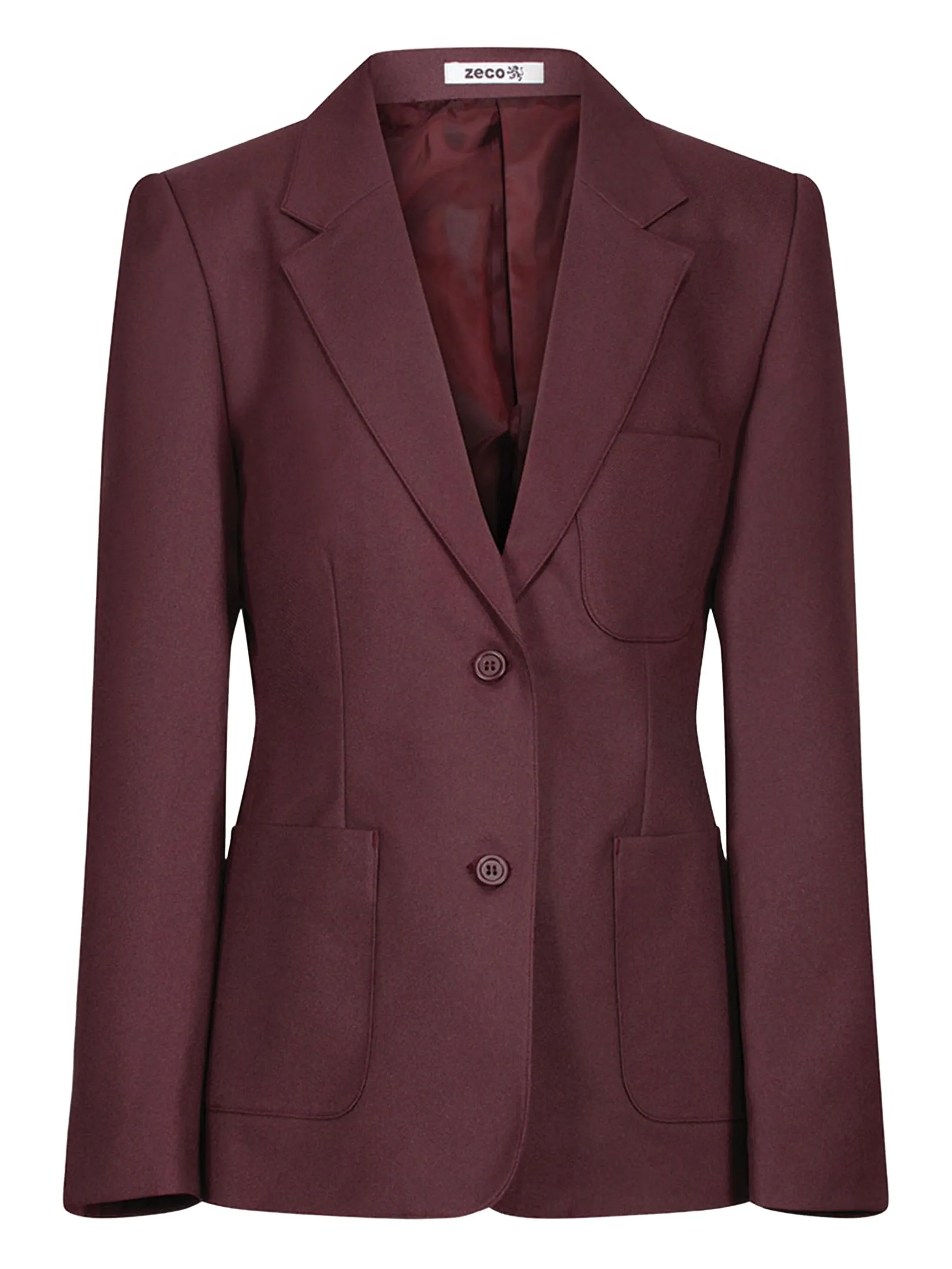 Пиджак с двумя пуговицами и карманами Zeco Schoolwear Kids, красный
Пиджак с двумя пуговицами и карманами Zeco Schoolwear Kids, красный