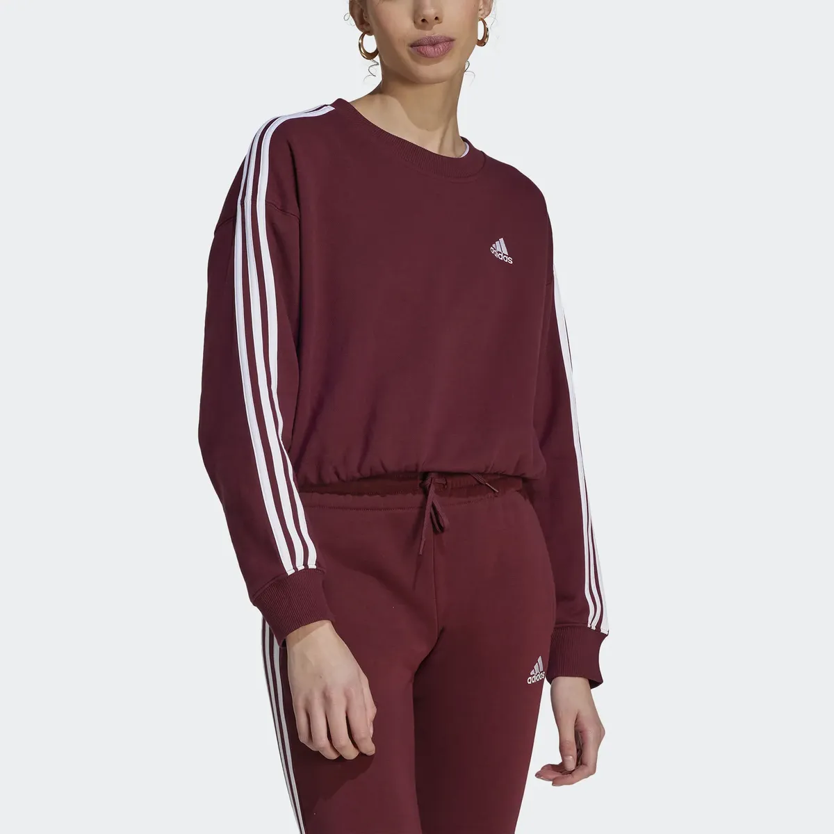 Толстовка Adidas Sportswear "ESSENTIALS 3-STRIPES CROP", красный
Толстовка Adidas Sportswear "ESSENTIALS 3-STRIPES CROP", красный