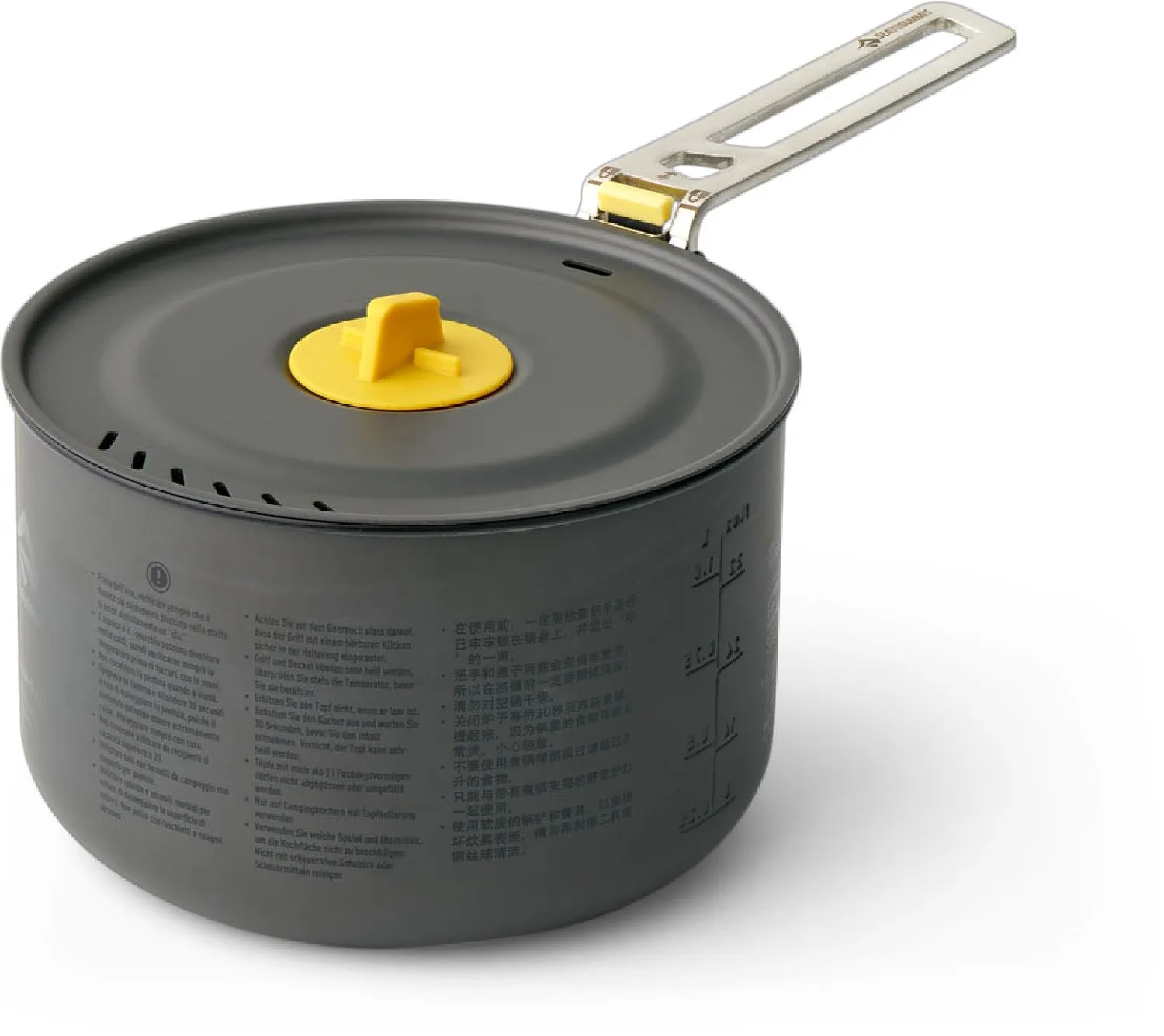 Передняя ультралегкая кастрюля - 1,3 литра Sea to Summit, Hard Anodised Grey
Передняя ультралегкая кастрюля - 1,3 литра Sea to Summit, Hard Anodised Grey