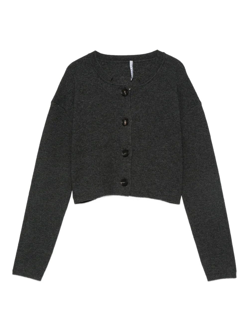 Укороченный кардиган Hallie на пуговицах Liviana Conti, серый
Укороченный кардиган Hallie на пуговицах Liviana Conti, серый