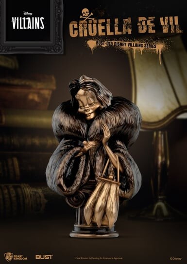 Дисней Бюст 101 Далматинская Злодейка Де Вильская Серия Inna marka
Дисней Бюст 101 Далматинская Злодейка Де Вильская Серия Inna marka