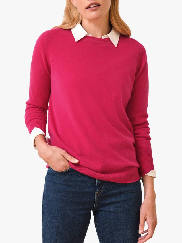 Бойфренд-джемпер из чистого кашемира Pure Collection, Cyclamen Pink
Бойфренд-джемпер из чистого кашемира Pure Collection, Cyclamen Pink