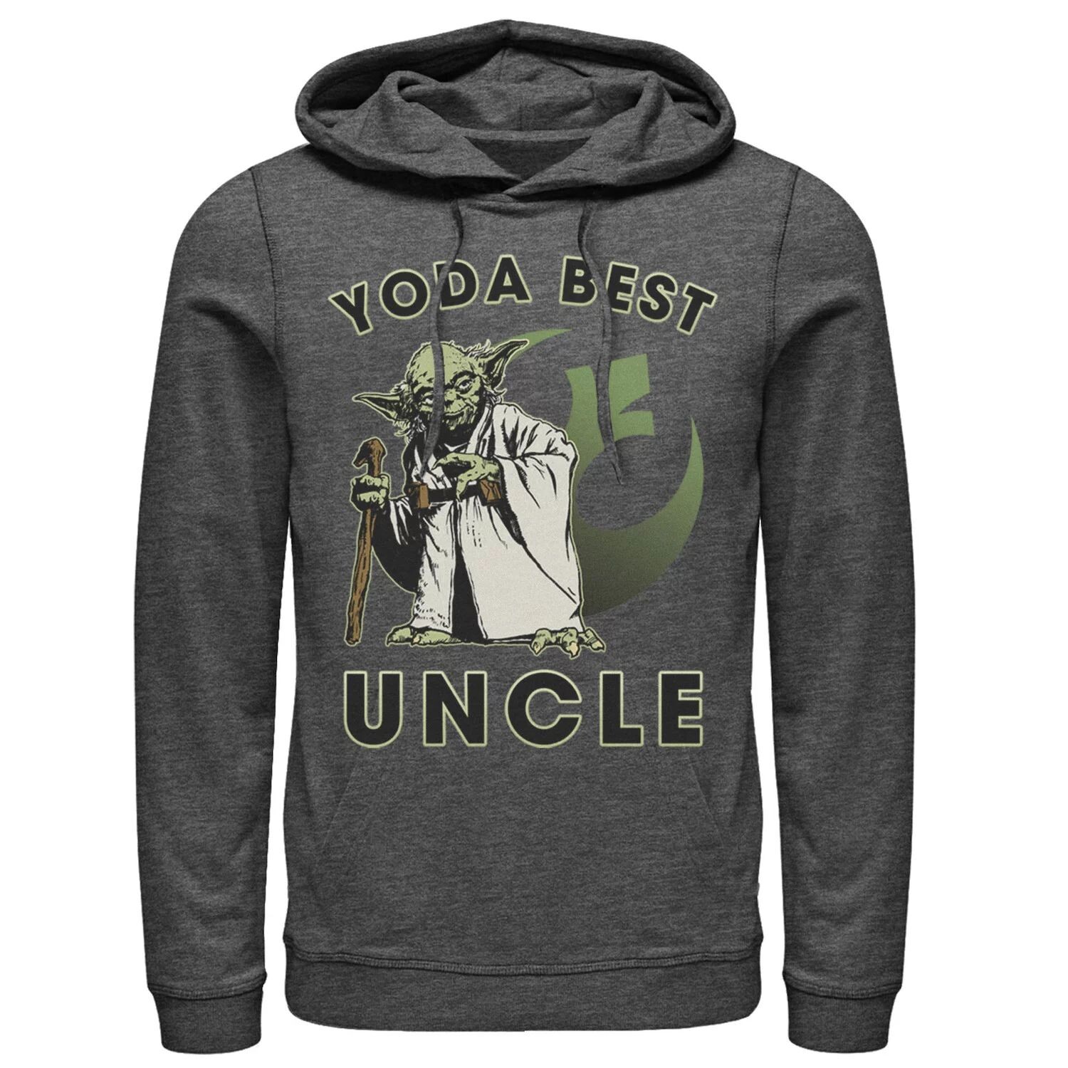 Мужская толстовка с логотипом «Звездные войны Йода» Best Uncle Rebel Licensed Character
Мужская толстовка с логотипом «Звездные войны Йода» Best Uncle Rebel Licensed Character