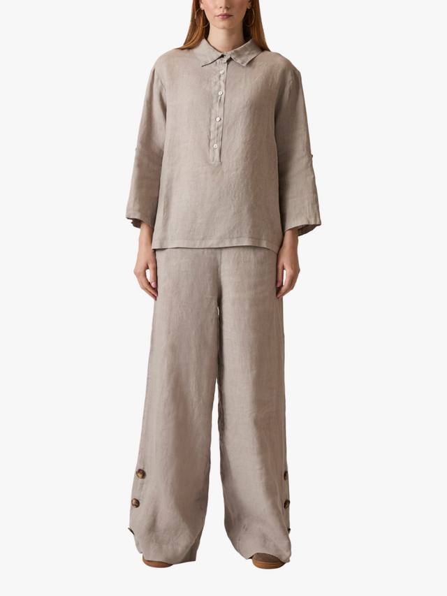 Льняная блузка James Lakeland, Taupe
Льняная блузка James Lakeland, Taupe