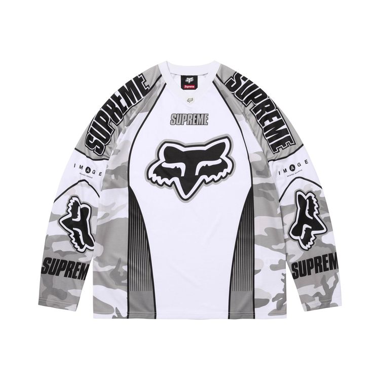Джерси Supreme x Fox Racing DMX, белый
Джерси Supreme x Fox Racing DMX, белый