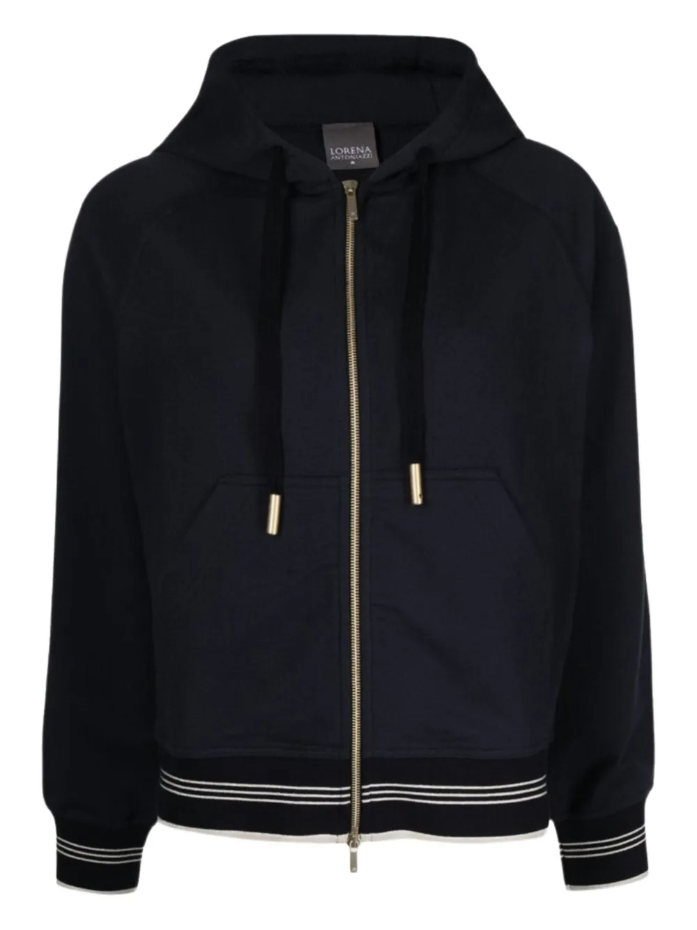 Толстовка с капюшоном на молнии Lorena Antoniazzi, синий
Толстовка с капюшоном на молнии Lorena Antoniazzi, синий