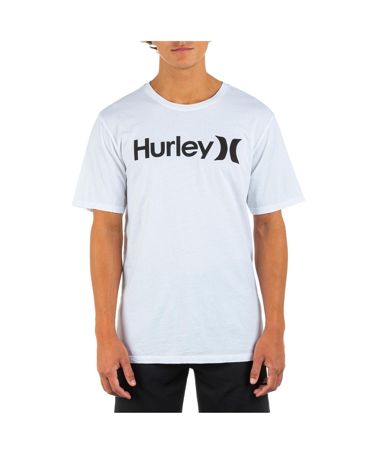 Мужская однотонная футболка на каждый день One and Only с короткими рукавами Hurley
Мужская однотонная футболка на каждый день One and Only с короткими рукавами Hurley