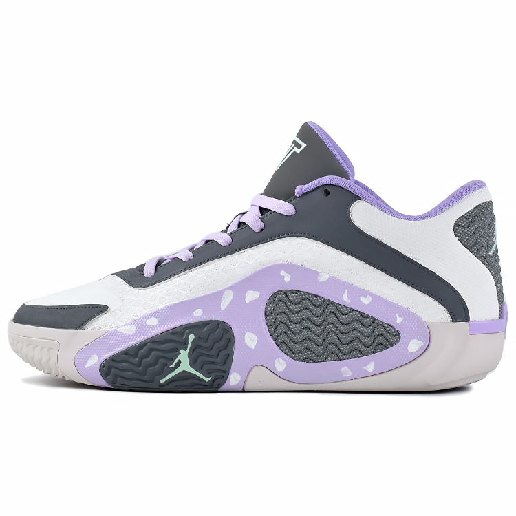 Jordan Баскетбольные кроссовки Tatum 2 с противоскользящим покрытием, износостойкие, низкие, мужские, фиолетовые, серые, белые, азиатская версия
Jordan Баскетбольные кроссовки Tatum 2 с противоскользящим покрытием, износостойкие, низкие, мужские, фиолетовые, серые, белые, азиатская версия