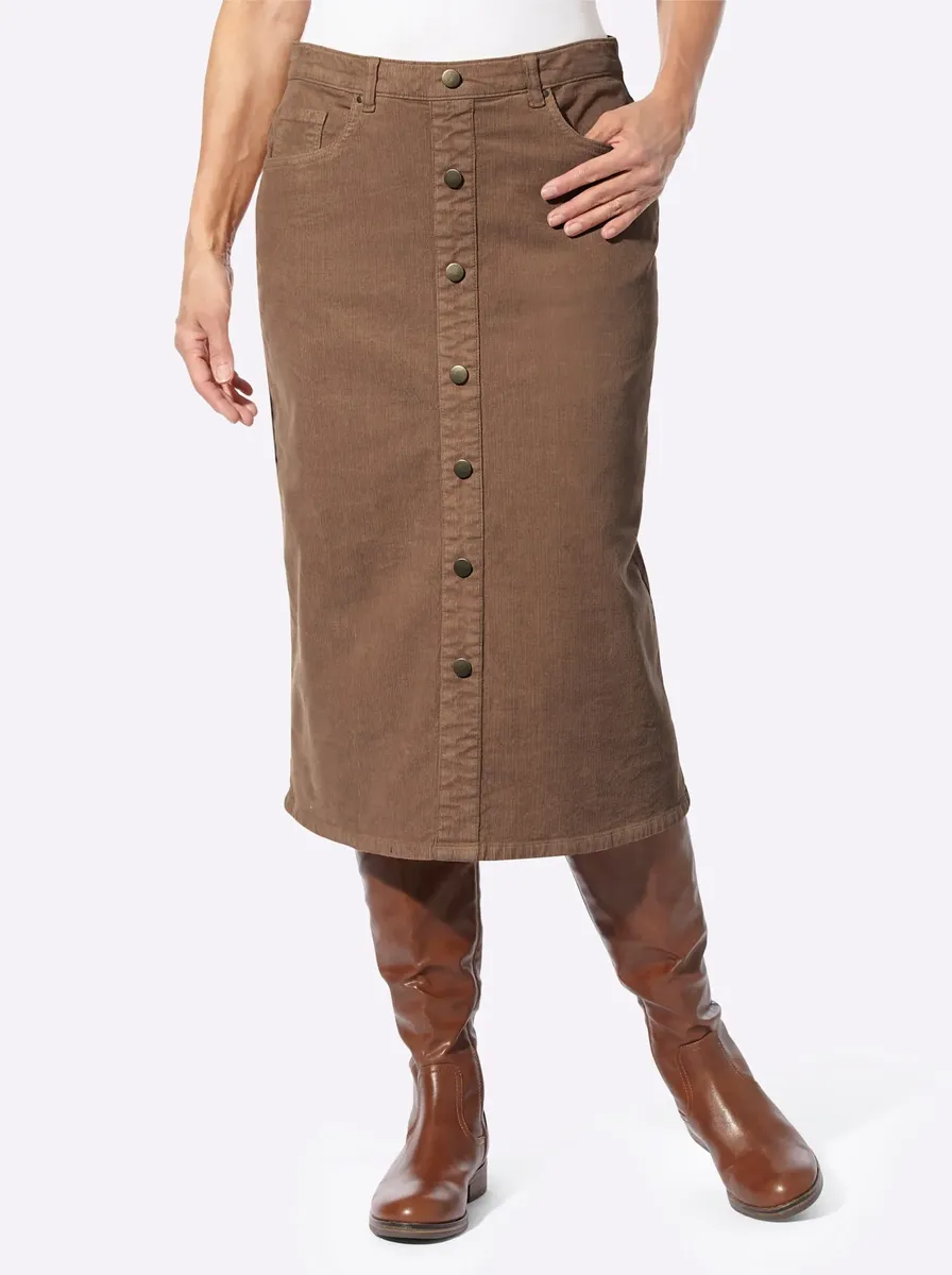 Вдохновение вельветовый рок Inspirationen, коричневый
Вдохновение вельветовый рок Inspirationen, коричневый