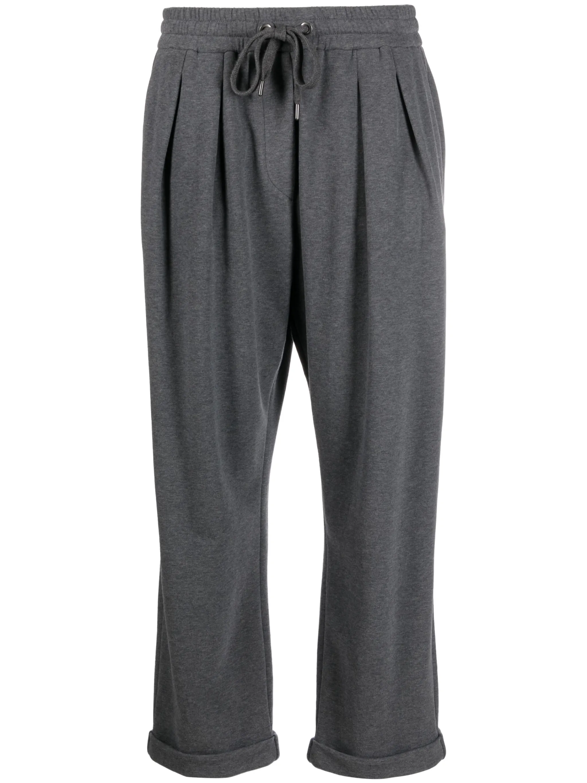 Укороченные спортивные брюки Brunello Cucinelli, серый
Укороченные спортивные брюки Brunello Cucinelli, серый