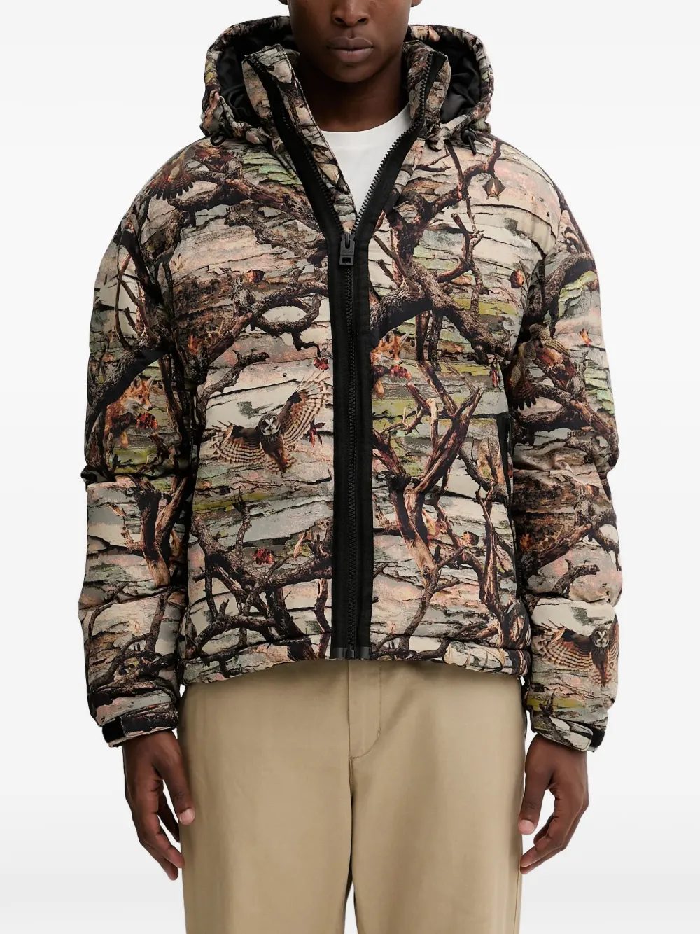 Куртка с капюшоном и принтом HUGO, нейтральный
Куртка с капюшоном и принтом HUGO, нейтральный