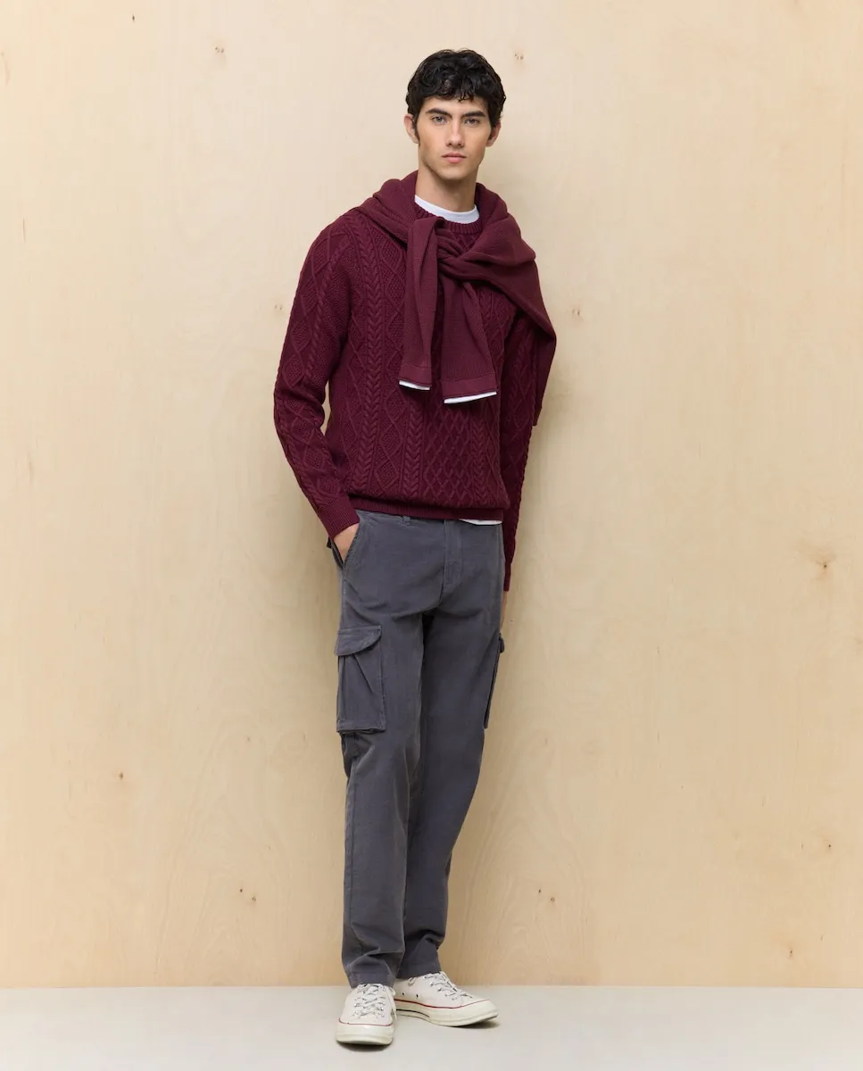 Мужские узкие брюки с множеством карманов из стрейчевый вельвет Easy Wear, антрацитовый
Мужские узкие брюки с множеством карманов из стрейчевый вельвет Easy Wear, антрацитовый