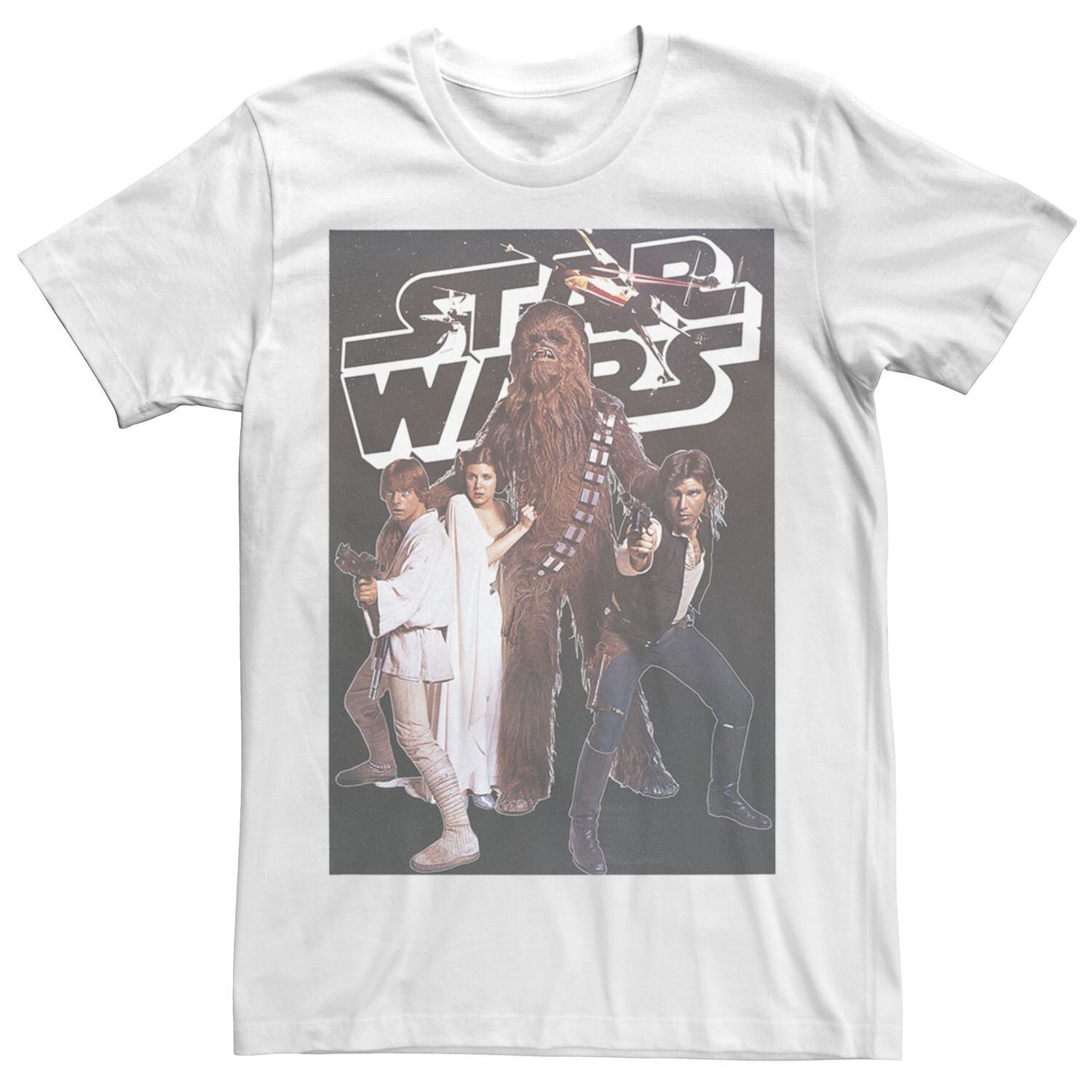 Мужская винтажная футболка с плакатом для группы «Звездные войны» Star Wars
Мужская винтажная футболка с плакатом для группы «Звездные войны» Star Wars