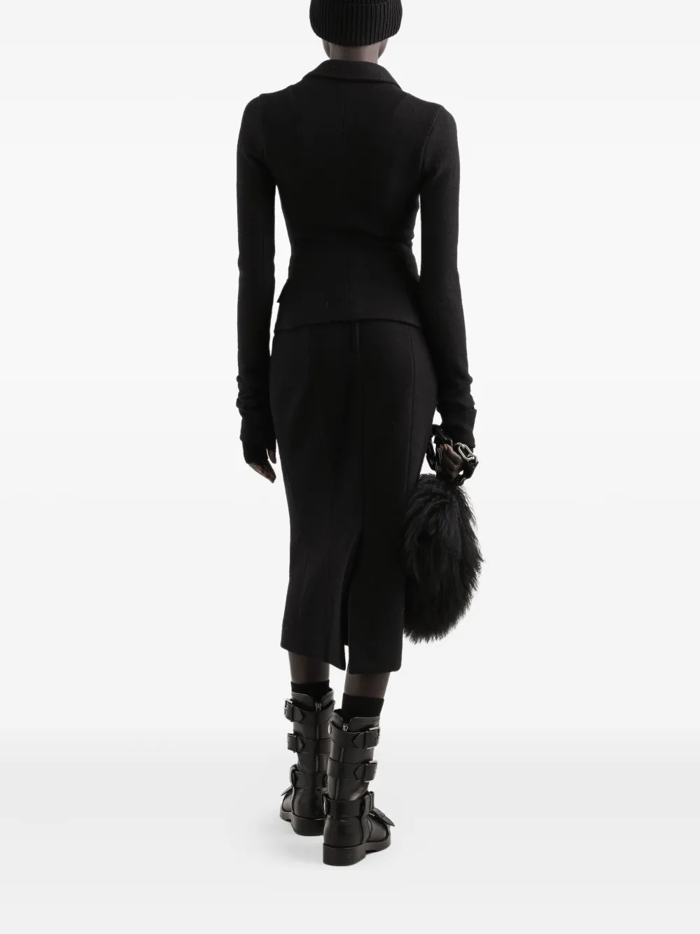 Шерстяная юбка миди DOLCE & GABBANA, черный
Шерстяная юбка миди DOLCE & GABBANA, черный