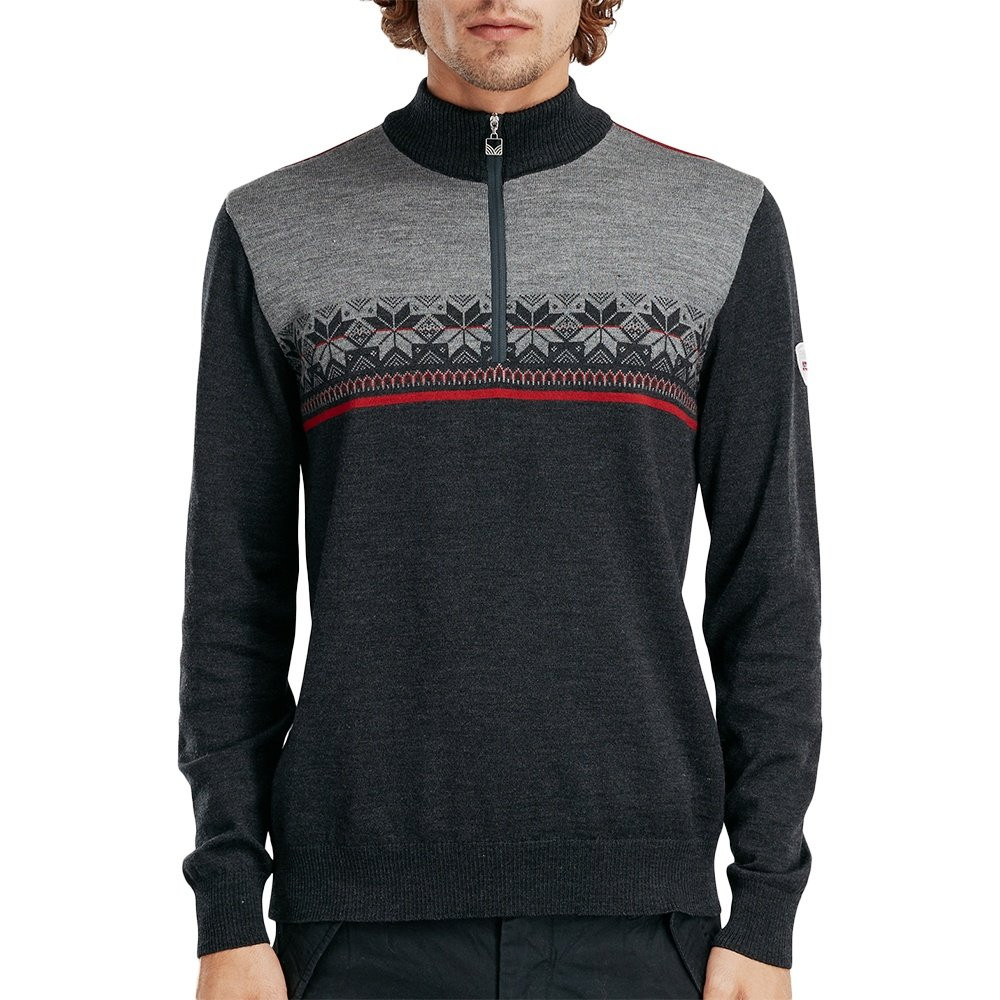 Свитер Dale of Norway Liberg с застежкой-молнией на четверть длины (мужской) - Зима 2024, Dark Charcoal/Smoke/Red Rose
Свитер Dale of Norway Liberg с застежкой-молнией на четверть длины (мужской) - Зима 2024, Dark Charcoal/Smoke/Red Rose