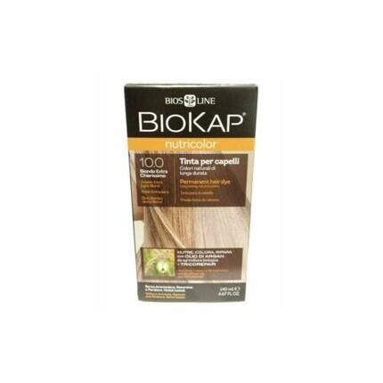 Краска для волос Biokap Nutricolor N.10.0 Extra Clear Blonde, Bios Line
Краска для волос Biokap Nutricolor N.10.0 Extra Clear Blonde, Bios Line