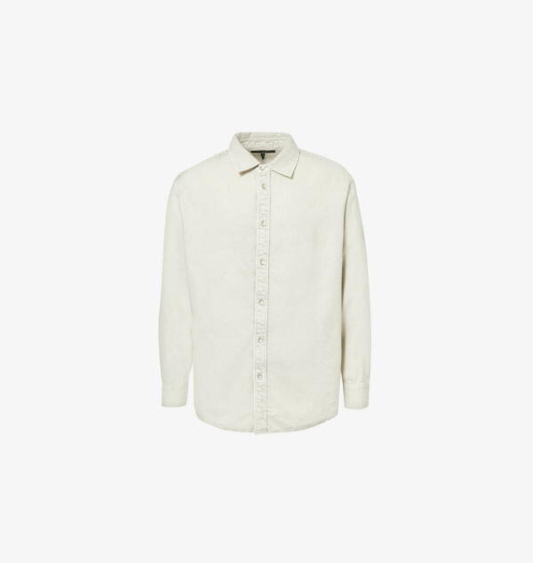 Рубашка свободного кроя из смеси денима с фирменной вышивкой Matthew Rag & Bone, цвет cloudcover
Рубашка свободного кроя из смеси денима с фирменной вышивкой Matthew Rag & Bone, цвет cloudcover