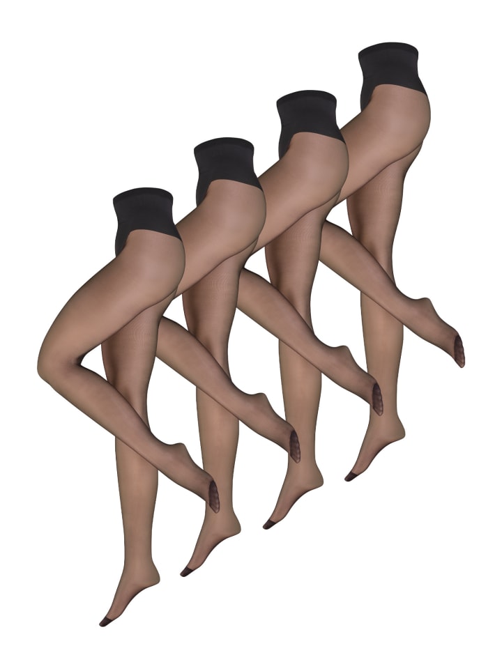 Nur Die Прозрачные, шелковисто-гладкие колготки, плотность 15 ден, черного цвета
Nur Die Прозрачные, шелковисто-гладкие колготки, плотность 15 ден, черного цвета