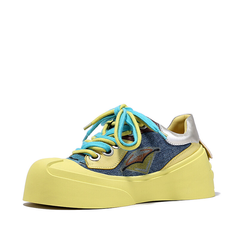 Кеды, скейтборд обувь женская низкая Bellalily, желтый
Кеды, скейтборд обувь женская низкая Bellalily, желтый