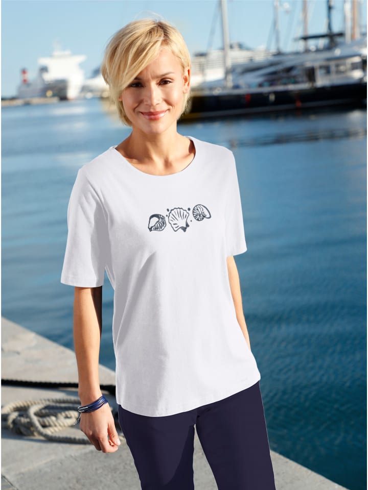 Рубашка с короткими рукавами белого цвета WITT WEIDEN
Рубашка с короткими рукавами белого цвета WITT WEIDEN