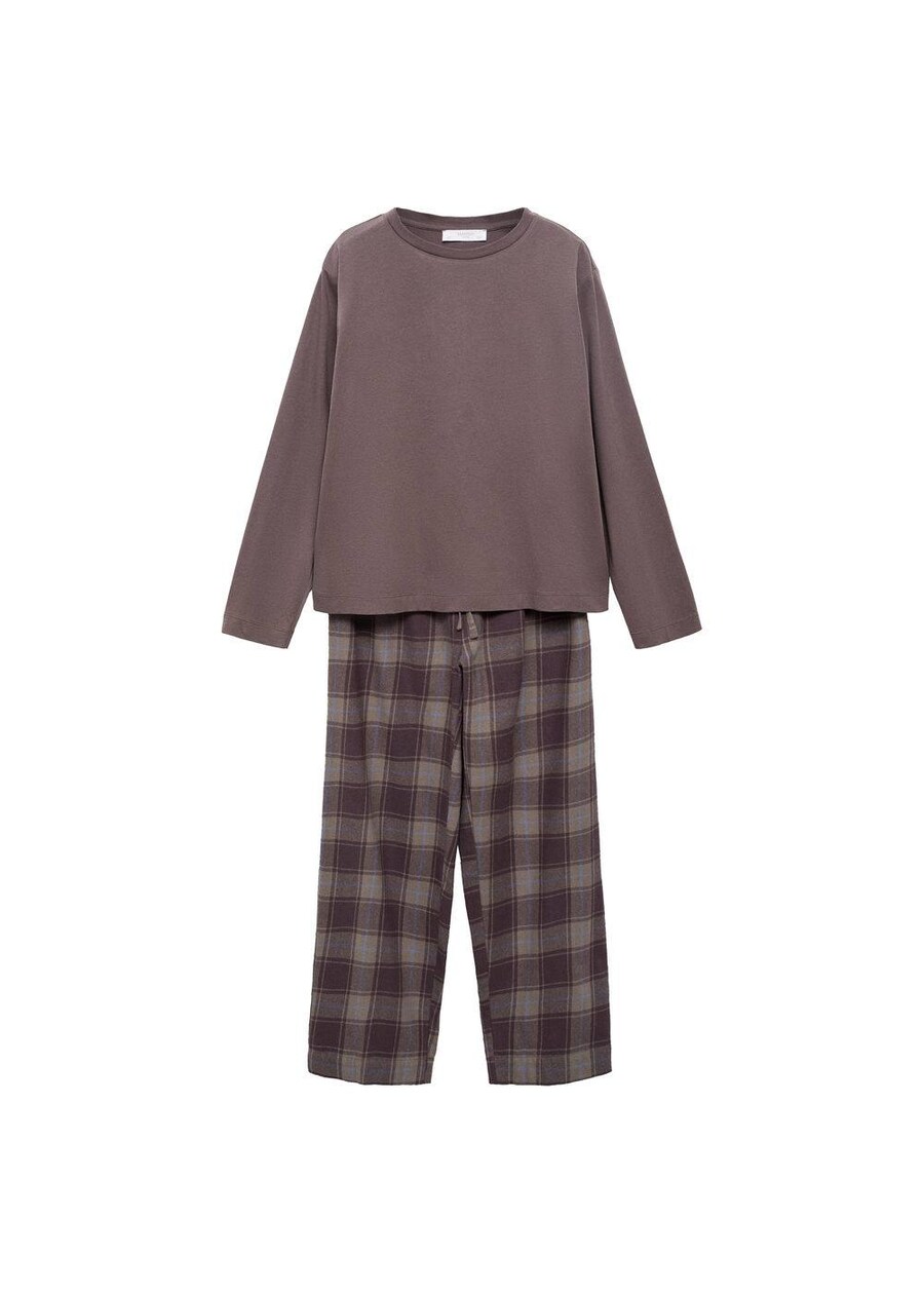 Пижама MANGO Combofra, Brown/Light brown
Пижама MANGO Combofra, Brown/Light brown